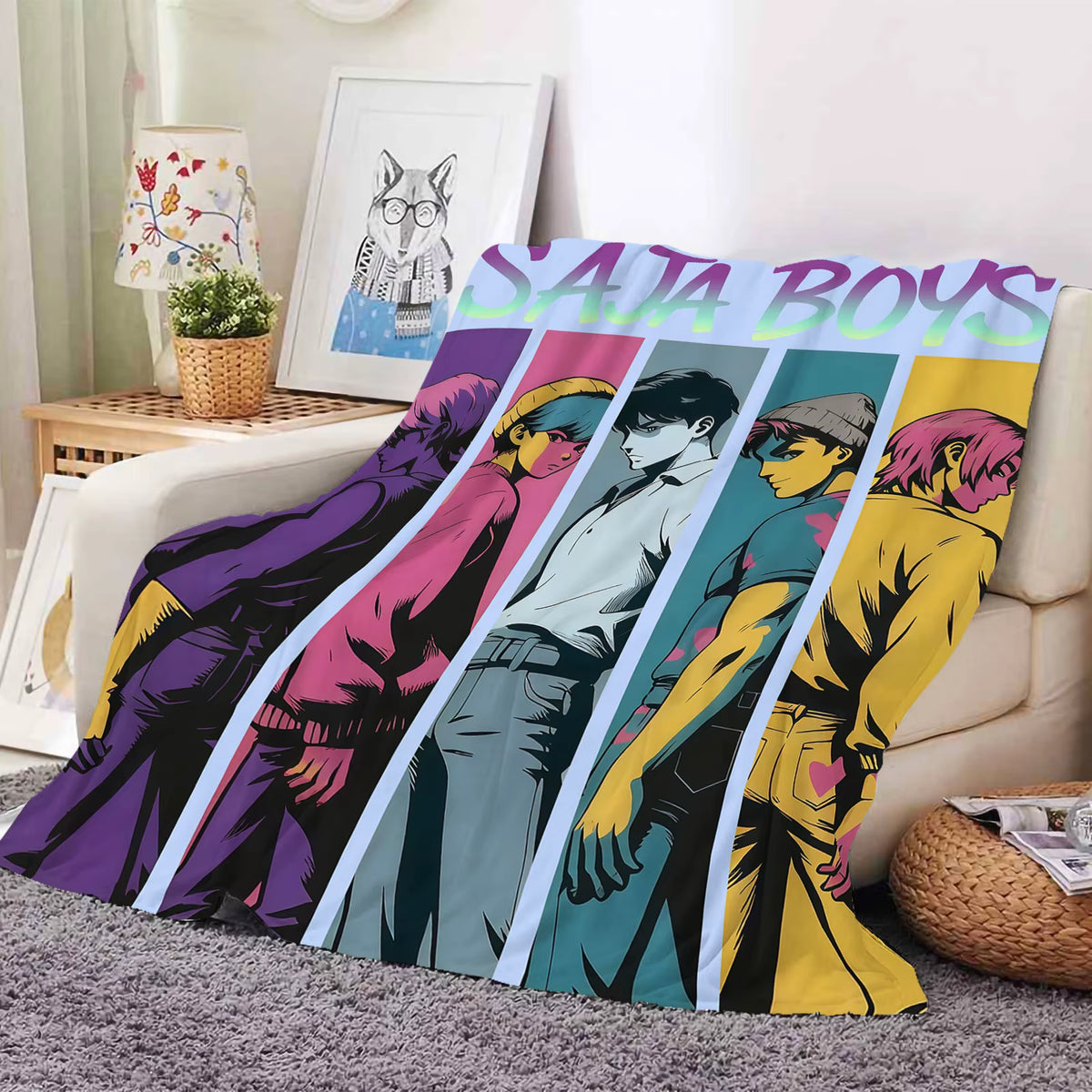 HUNTER/X Throw Blanket