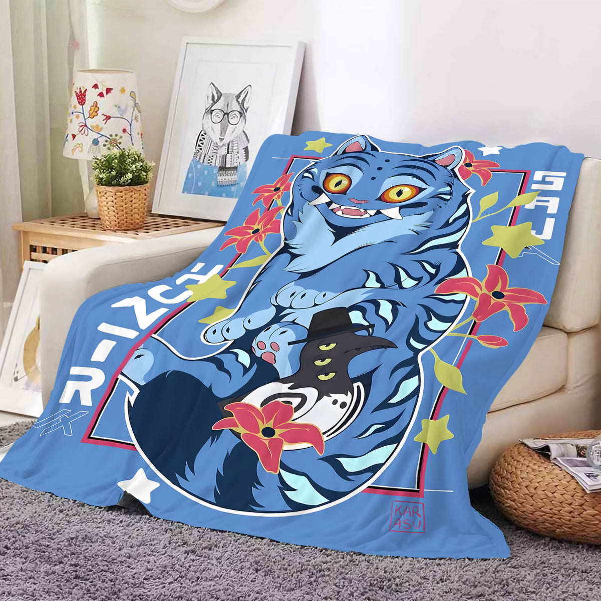 HUNTER/X Throw Blanket