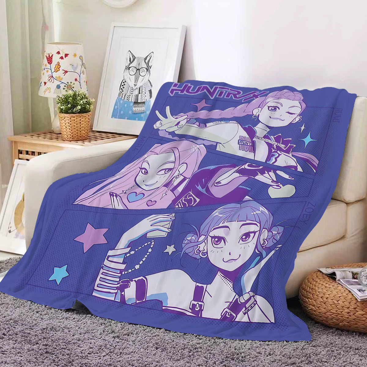 HUNTER/X Throw Blanket