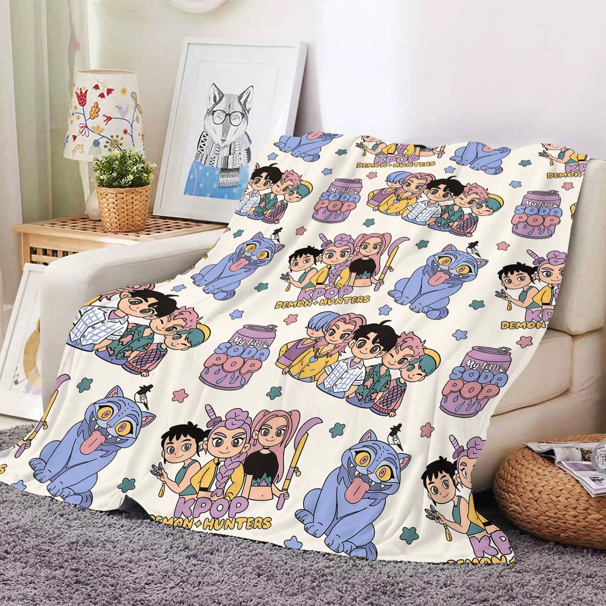 HUNTER/X Throw Blanket