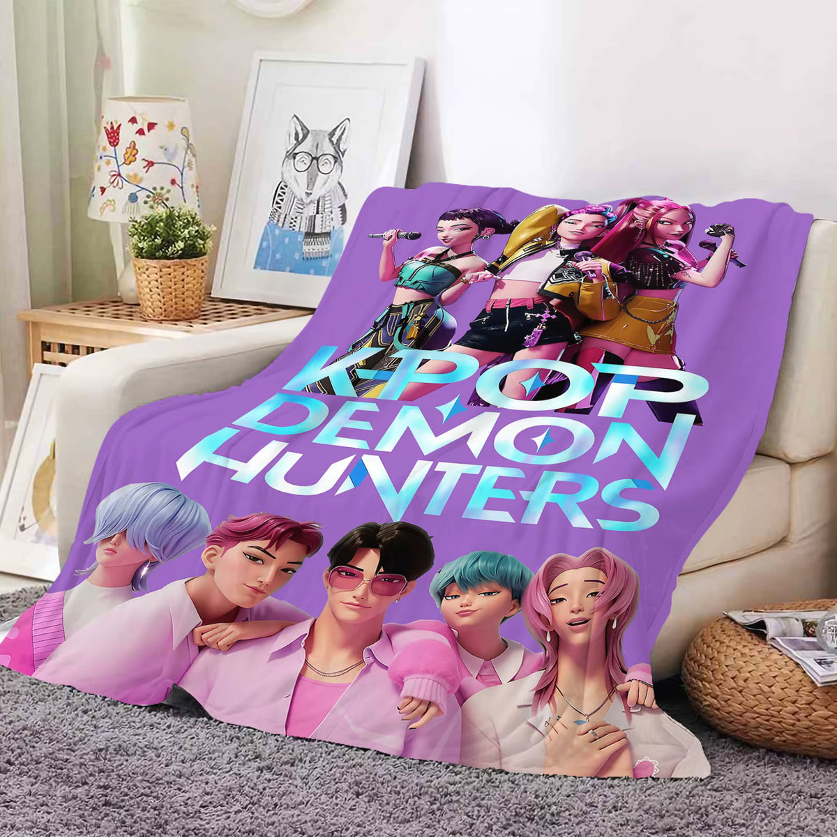 HUNTER/X Throw Blanket