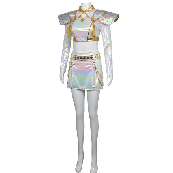 HUNTRX White Costume Set - Zoey